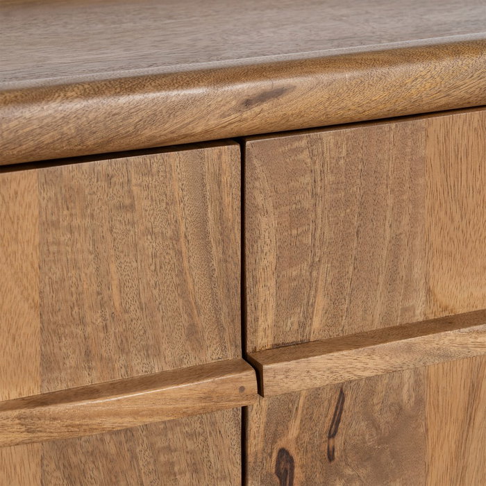 Mueble Tv Madera de Mango Salón 160 X 40 X 50 cm