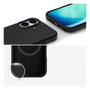 4smarts Funda de Silicona Compatible con MagSafe para Apple iPhone 17 (Negro, 541568) - Protección contra Caídas y Rayones