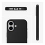 4smarts Funda de Silicona Compatible con MagSafe para Apple iPhone 17 (Negro, 541568) - Protección contra Caídas y Rayones