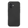 4smarts Funda de Silicona Compatible con MagSafe para Apple iPhone 17 (Negro, 541568) - Protección contra Caídas y Rayones
