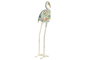 DKD Home Decor Figuras de Metal Surtido Azul y Blanco 65x26x16 cm