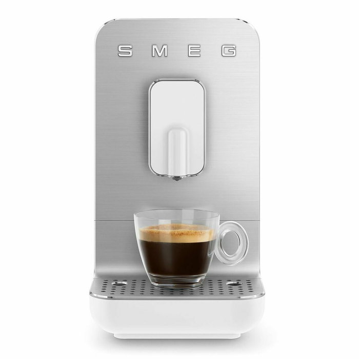 Smeg BCC11WHMEU Máquina espresso totalmente automática Blanco/Gris