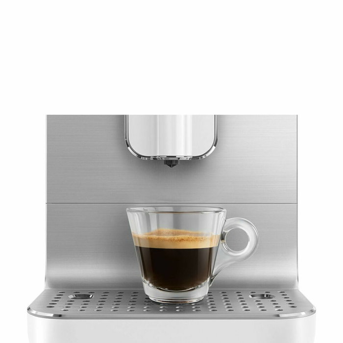 Smeg BCC11WHMEU Máquina espresso totalmente automática Blanco/Gris