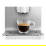 SMEG Máquina Espresso Automática con Molinillo Integrado - BCC11WHMEU - Blanco - 19 Bar, 7 Bebidas, 1350 W