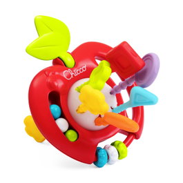 Chicco Manzana Pull String - Juguete de Actividades Manuales con 6 Cuerdas Sensoriales +12 Meses