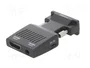 SAVIO Convertidor HDMI 1.4 a Full HD 1080p Negro