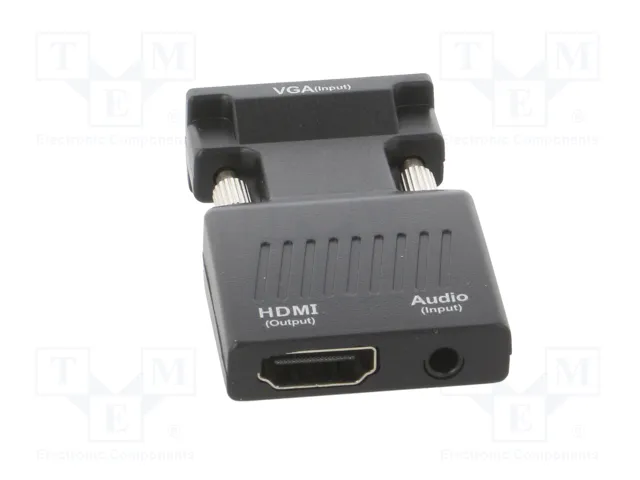 SAVIO Convertidor HDMI 1.4 a Full HD 1080p Negro