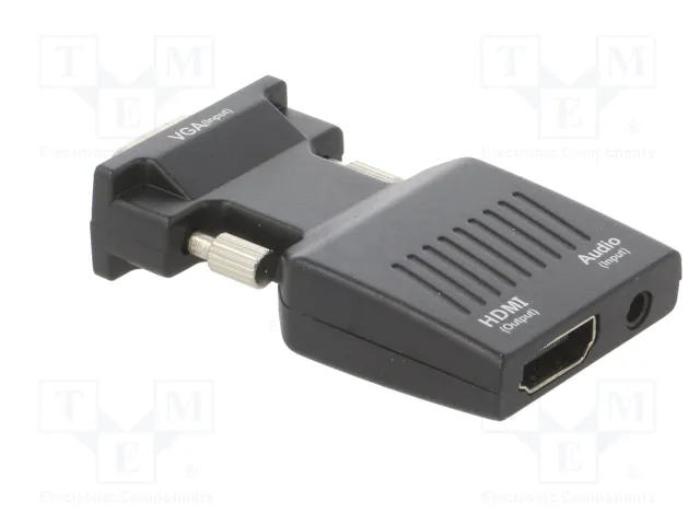 SAVIO Convertidor HDMI 1.4 a Full HD 1080p Negro