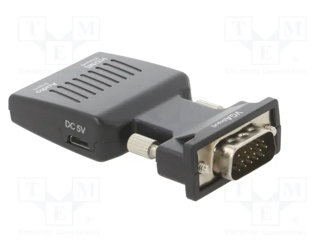 SAVIO Convertidor HDMI 1.4 a Full HD 1080p Negro