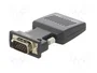 SAVIO Convertidor HDMI 1.4 a Full HD 1080p Negro