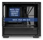 Caja pc microatx unyka revelat mesh edge gpu 450mm 1x3.5 1x2.5 color negro