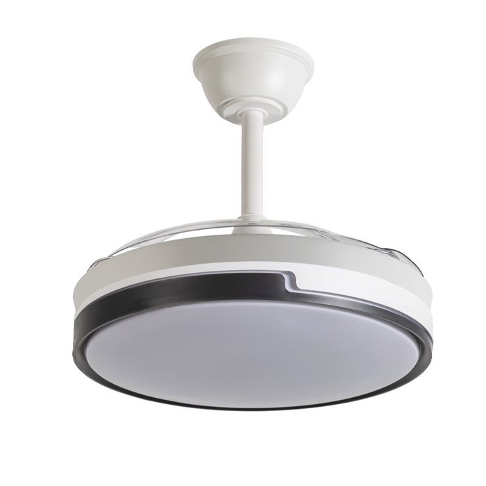 AVANT Ventilador de Techo 36" Aspas Retráctiles - Motor 30W, LED 36W - 3 Velocidades - Control por App