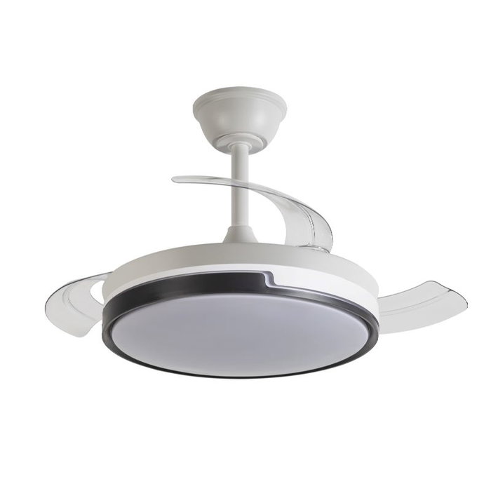 AVANT Ventilador de Techo 36" Aspas Retráctiles - Motor 30W, LED 36W - 3 Velocidades - Control por App