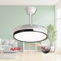 AVANT Ventilador de Techo 36" Aspas Retráctiles - Motor 30W, LED 36W - 3 Velocidades - Control por App