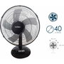 Ventilador de Sobremesa Bastilipo BARROSA Negro 50 W