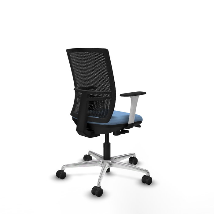 PIQUERAS Y CRESPO Silla de oficina Yunquera Azul cielo y Negro PIQUERAS Y CRESPO Silla de oficina Yunquera Azul cielo y Negro