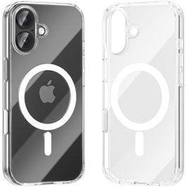 Vention Funda Dura con MagSafe Concise Impact para iPhone 17 Transparente