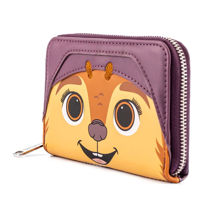 Loungefly Cartera Disney Raya y el Último Dragón Tuk Tuk Cremallera Alrededor Cuero Vegano