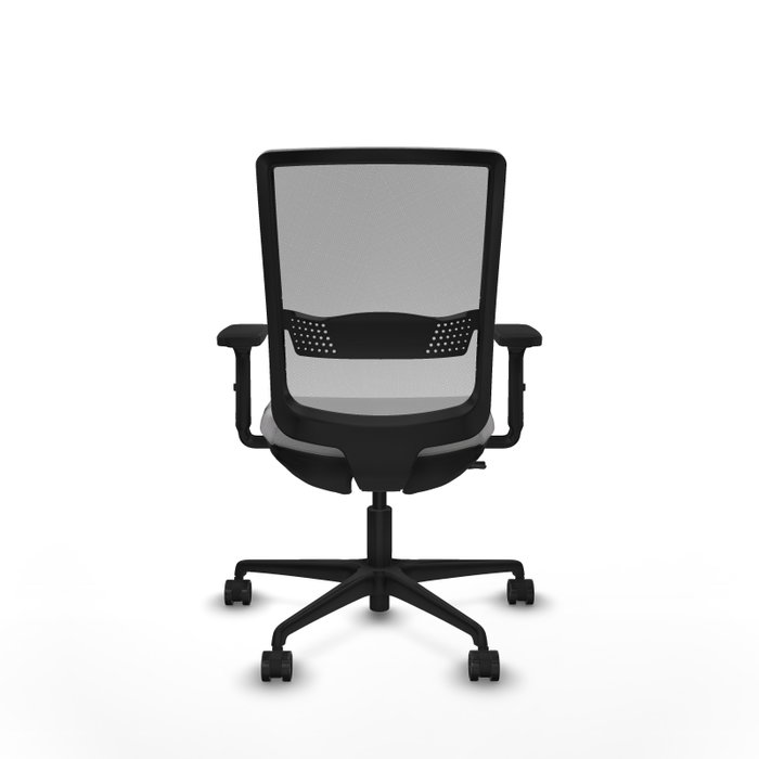 PIQUERAS Y CRESPO Silla de oficina Haches Gris claro/Gris con mecanismo Sincro/Traslack y brazos 2D PIQUERAS Y CRESPO Silla de oficina Haches Gris claro/Gris con mecanismo Sincro/Traslack y brazos 2D