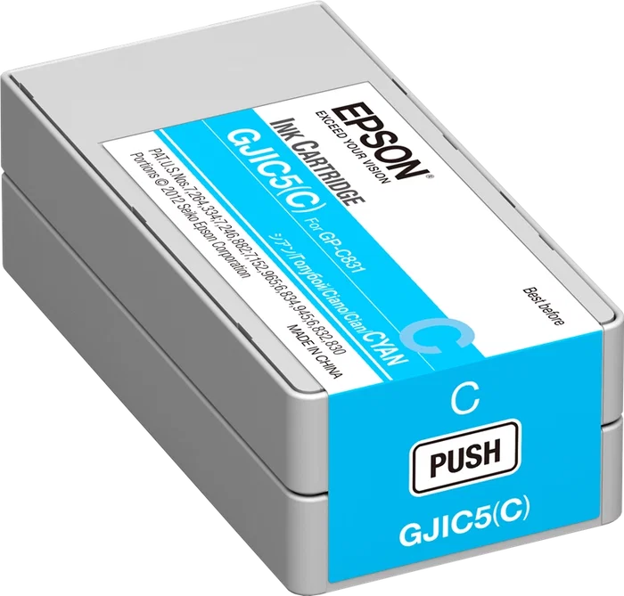 Epson C13S020564 Cartucho de tinta cian 32.5ml original GJIC5-C Epson C13S020564 Cartucho de tinta cian 32.5ml original GJIC5-C