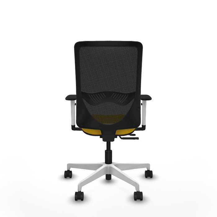 PIQUERAS Y CRESPO Silla de oficina Zulema con mecanismo Sincro/Traslack, Amarillo y Negro PIQUERAS Y CRESPO Silla de oficina Zulema con mecanismo Sincro/Traslack, Amarillo y Negro