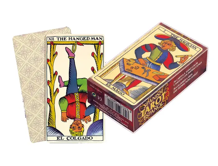 Baraja Fournier Tarot Español 78 Cartas Arcanos Mayores y Menores con Manual de Instrucciones
