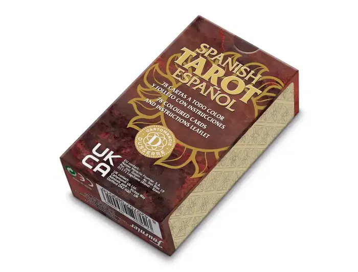 Baraja Fournier Tarot Español 78 Cartas Arcanos Mayores y Menores con Manual de Instrucciones