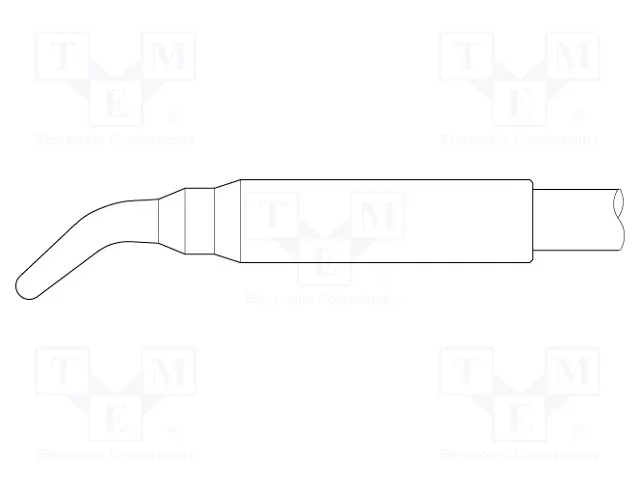 JBC TOOLS Pico cono acodado 0,5mm JBC TOOLS Pico cono acodado 0,5mm