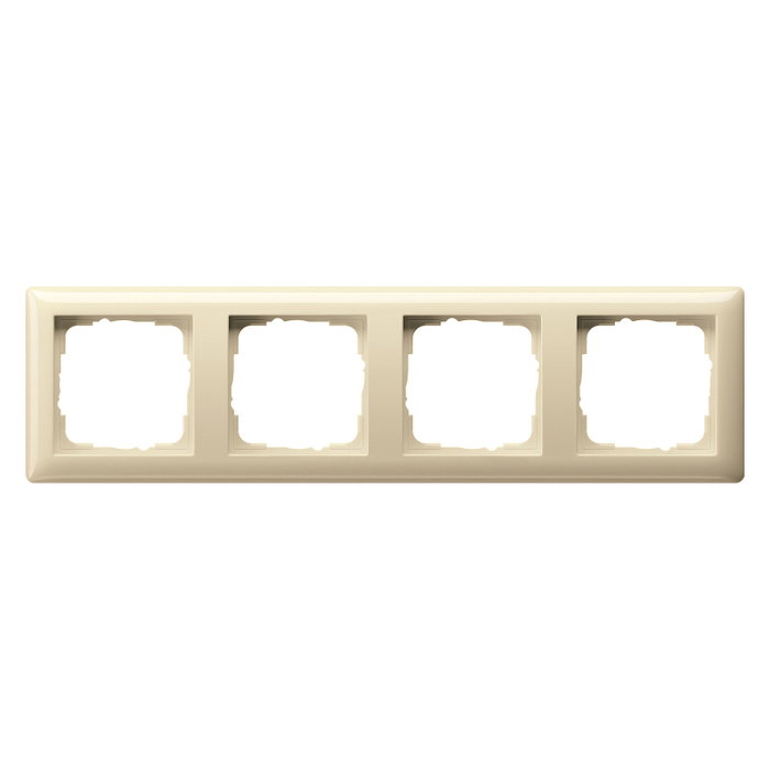GIRA Marco Standard 55 para 4 mecanismos, cremeweiß GIRA Marco Standard 55 para 4 mecanismos, cremeweiß