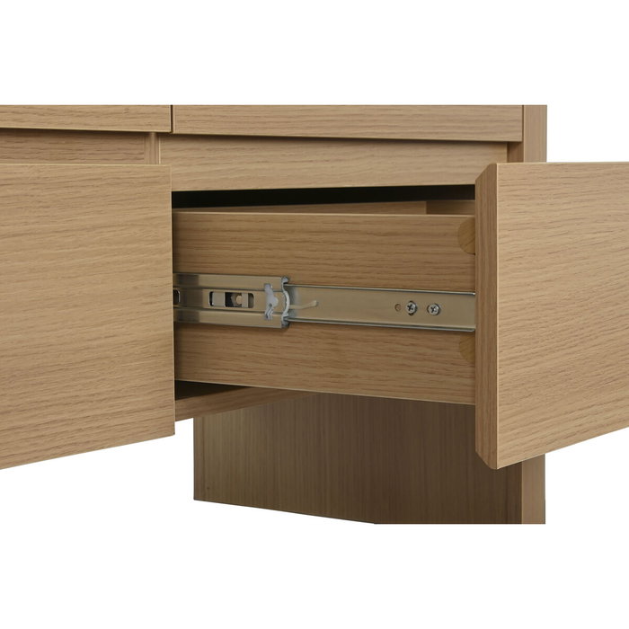 DKD Home Decor Cómoda Travertino Gris Claro con Mármol DKD Home Decor Cómoda Travertino Gris Claro con Mármol