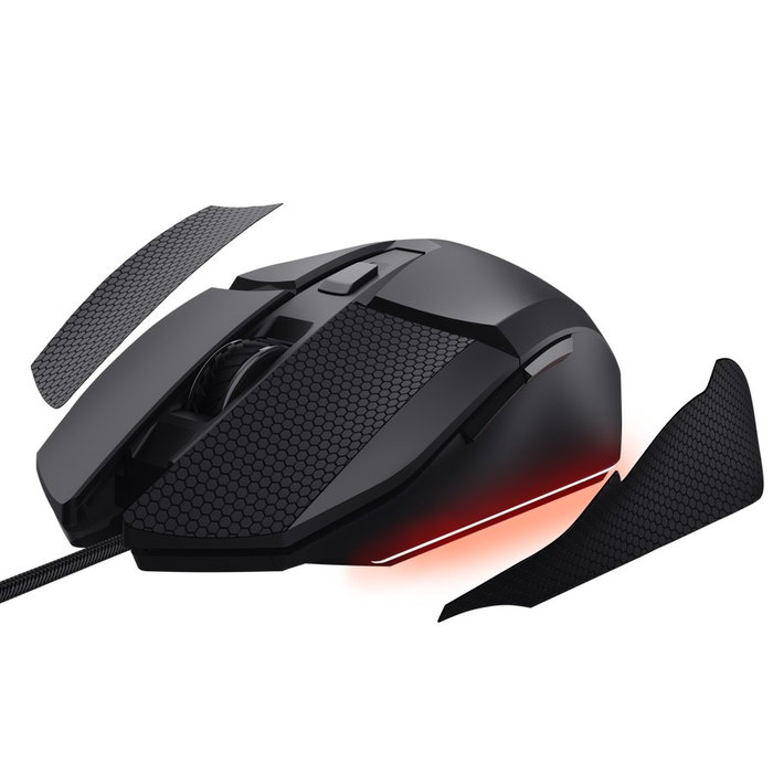 Trust GXT 121 FELOX+ Ratón Gaming Negro RGB Trust GXT 121 FELOX+ Ratón Gaming Negro RGB