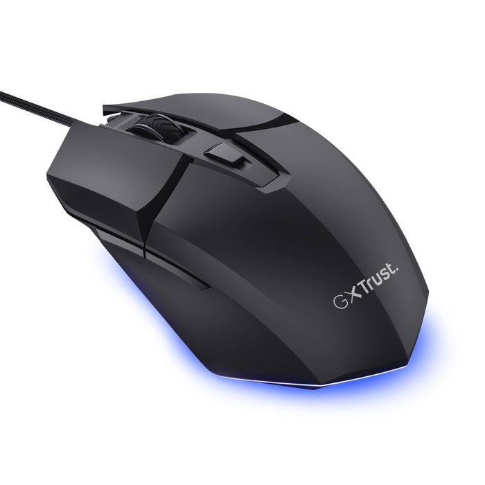 Trust GXT 121 FELOX+ Ratón Gaming Negro RGB Trust GXT 121 FELOX+ Ratón Gaming Negro RGB