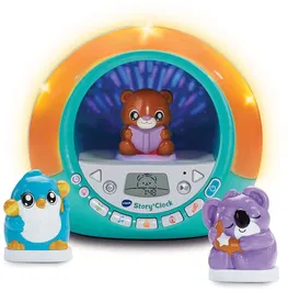 Vtech Mi Reloj Despertador Cuentista Story'Clock Azul Francés VTE3417766219053