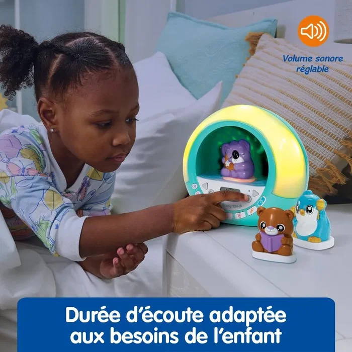 Vtech Mi Reloj Despertador Cuentista Story'Clock Azul Francés VTE3417766219053