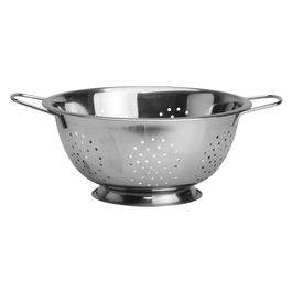 GSW Escurridor Acero Inoxidable, Diámetro 28 cm, Altura 12,5 cm, Set de 12 Unidades, Apto para Lavavajillas