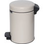 Brabantia Newicon Cubo de basura con pedal 3 L Soft Beige