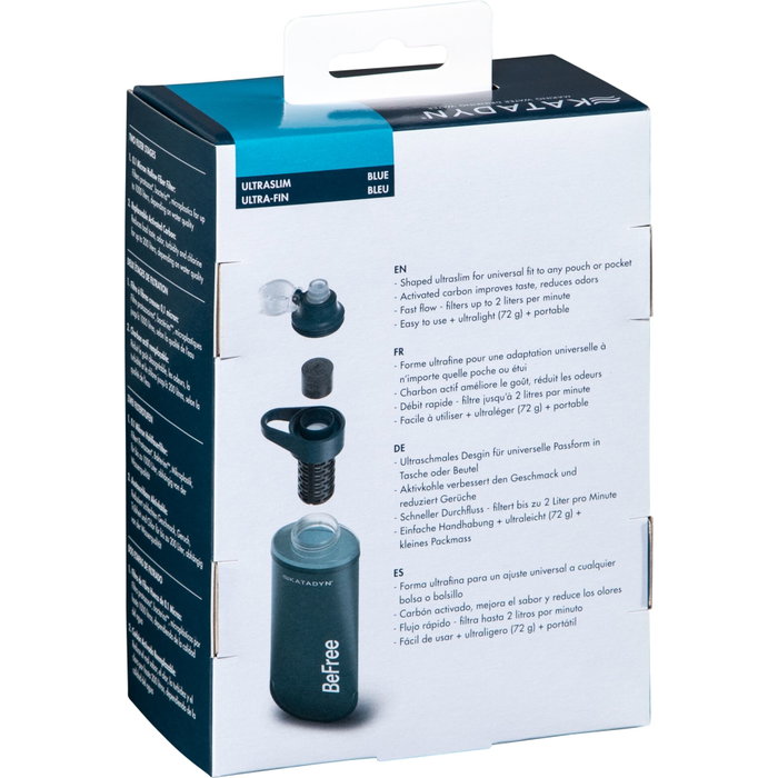 Katadyn BeFree Filter AC 0,5L Azul