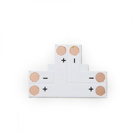 Conector para Soldar T para Tiras de LED 8mm