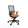 PIQUERAS Y CRESPO Silla de oficina Horna Naranja y Gris