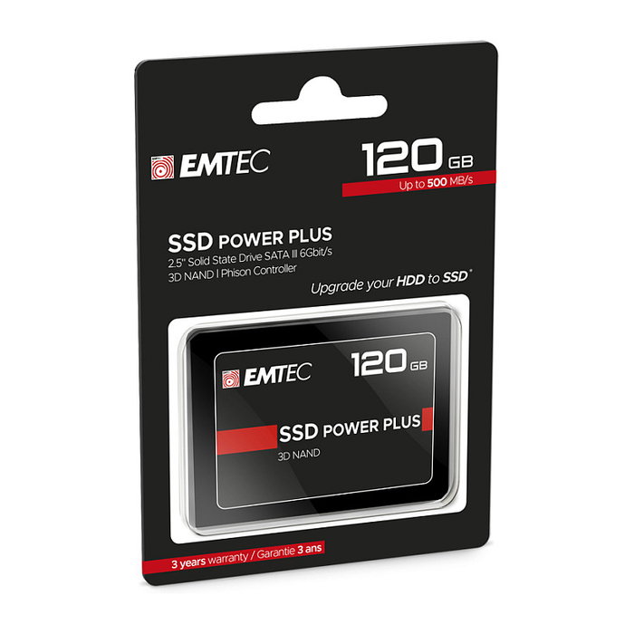 Emtec X150 Power Plus 120GB SSD 2.5" SATA III Interno 520 MB/s