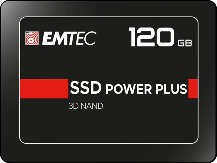 Emtec X150 Power Plus ECSSD120GX150 - Disco SSD 120 GB 2.5" SATA III, 3D NAND, hasta 520 MB/s lectura, actualización PC