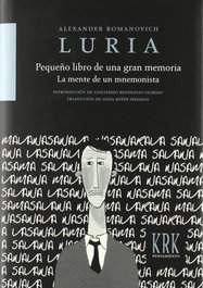 Pequeño libro de una gran memoria, Alexander Romanovich Luria - KRK EDICIONES