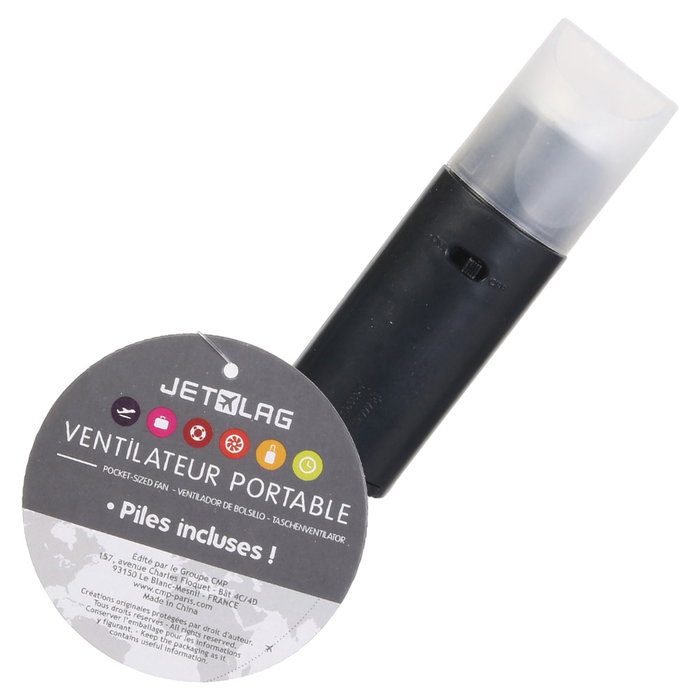 Jet Lag Ventilador De Bolsillo Coup De Fraiche Plástico