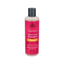 Urtekram Champú de Rosas para Cabello Normal 250ml - Eco, Vegan, Certificado Cosmos Organic, con Aloe Vera
