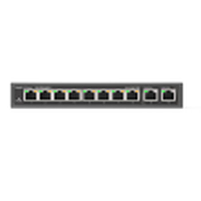 Ruijie Networks RG-ES110D-P Switch No Administrado con 8 Puertos PoE+ y 2 Puertos Gigabit Negro Ruijie Networks RG-ES110D-P Switch No Administrado con 8 Puertos PoE+ y 2 Puertos Gigabit Negro