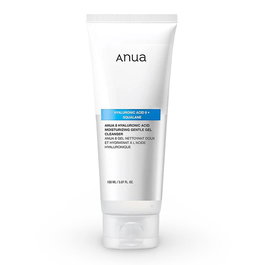 ANUA - Limpiador Facial Gel Hidratante con Ácido Hialurónico 8%, Suave, 150 ml, para Mujer