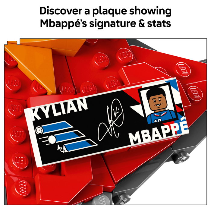 LEGO Editions Kylian Mbappé Fenómenos del Fútbol 43013