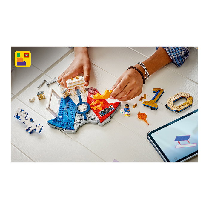 LEGO Editions Kylian Mbappé: Fenómenos del Fútbol 43013
