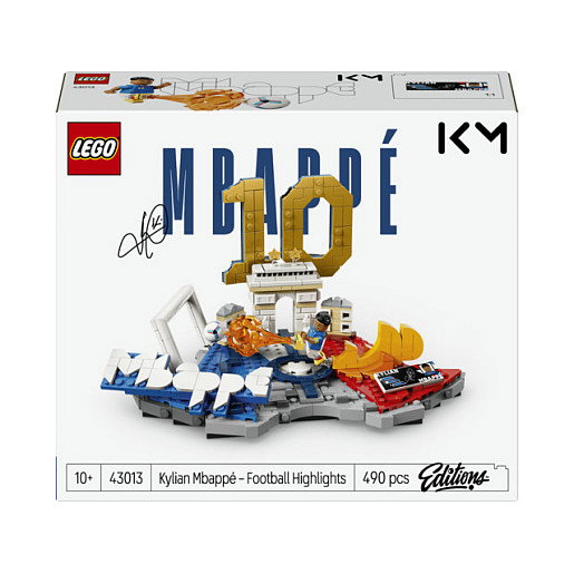 LEGO Editions Kylian Mbappé: Fenómenos del Fútbol 43013