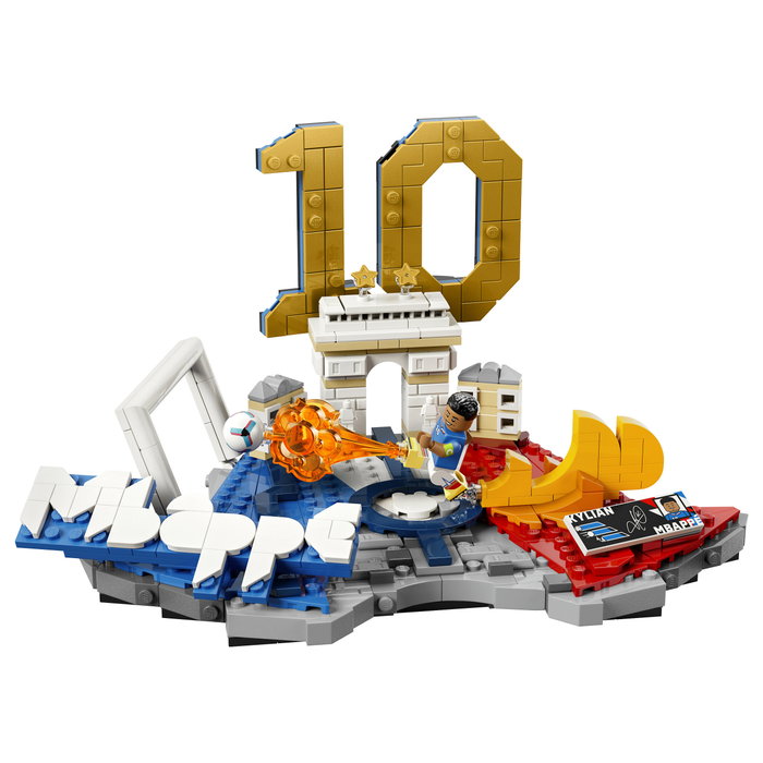 LEGO Editions Kylian Mbappé Fenómenos del Fútbol 43013